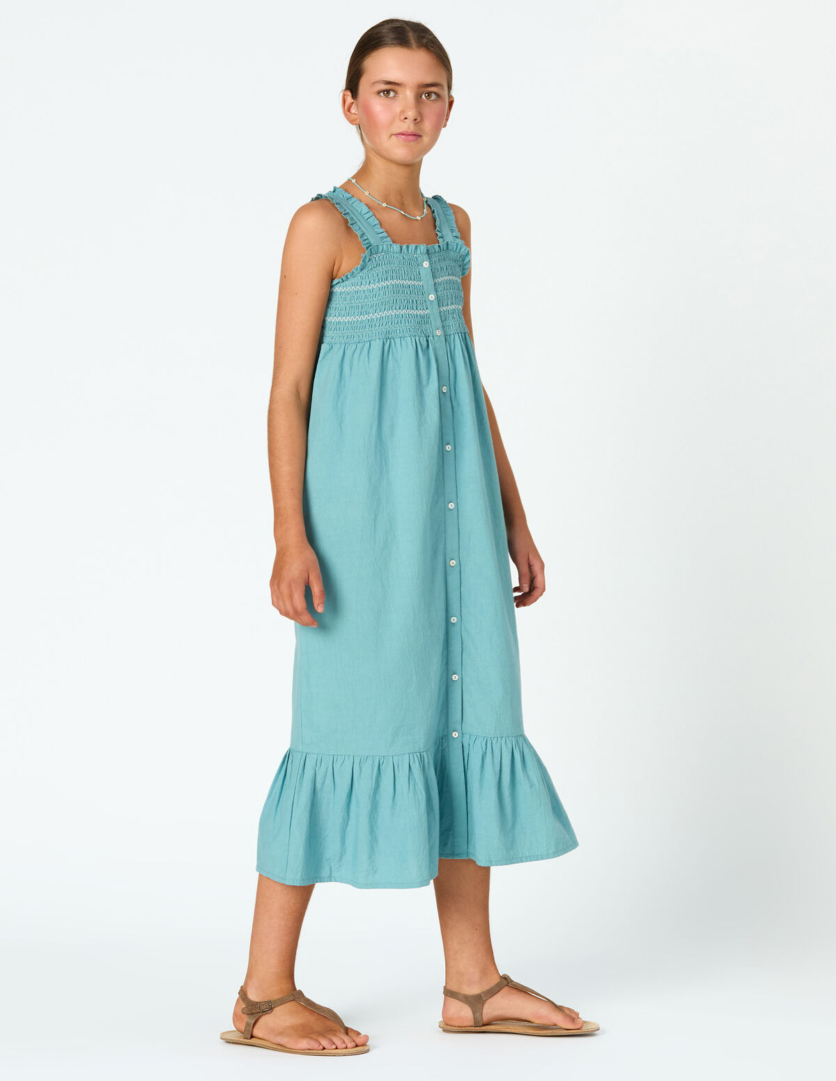 BITTERSWEET SMOCKED DRESS