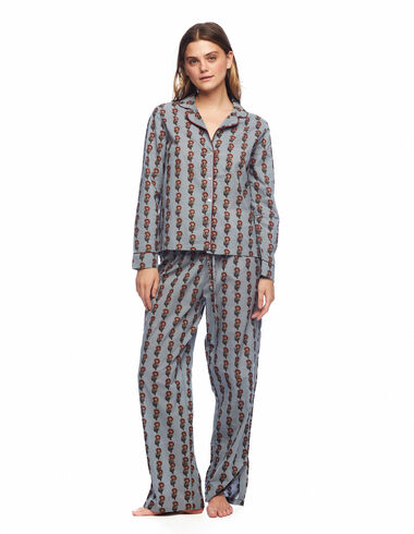 Terracota printed pyjama - Clothing - Nícoli