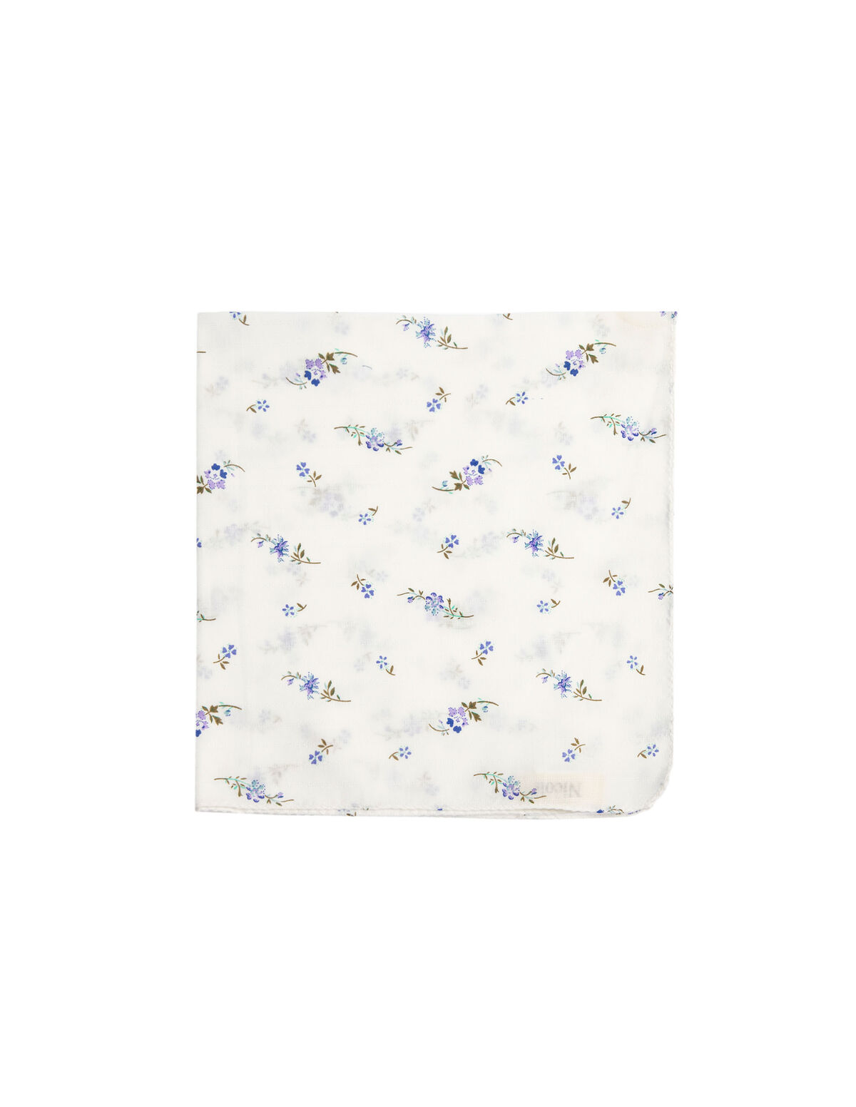 VINTAGE ANILINE BLUE PRINT SCARF