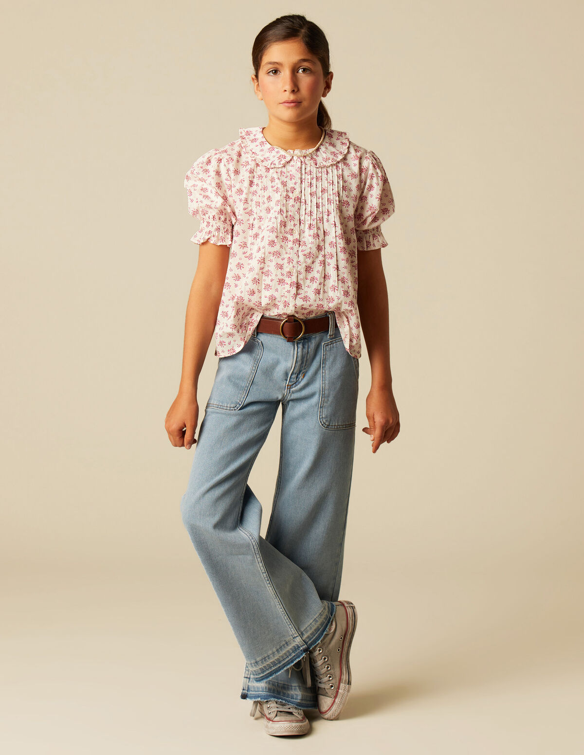 PANTALÓN WIDE LEG VAQUERO AZUL