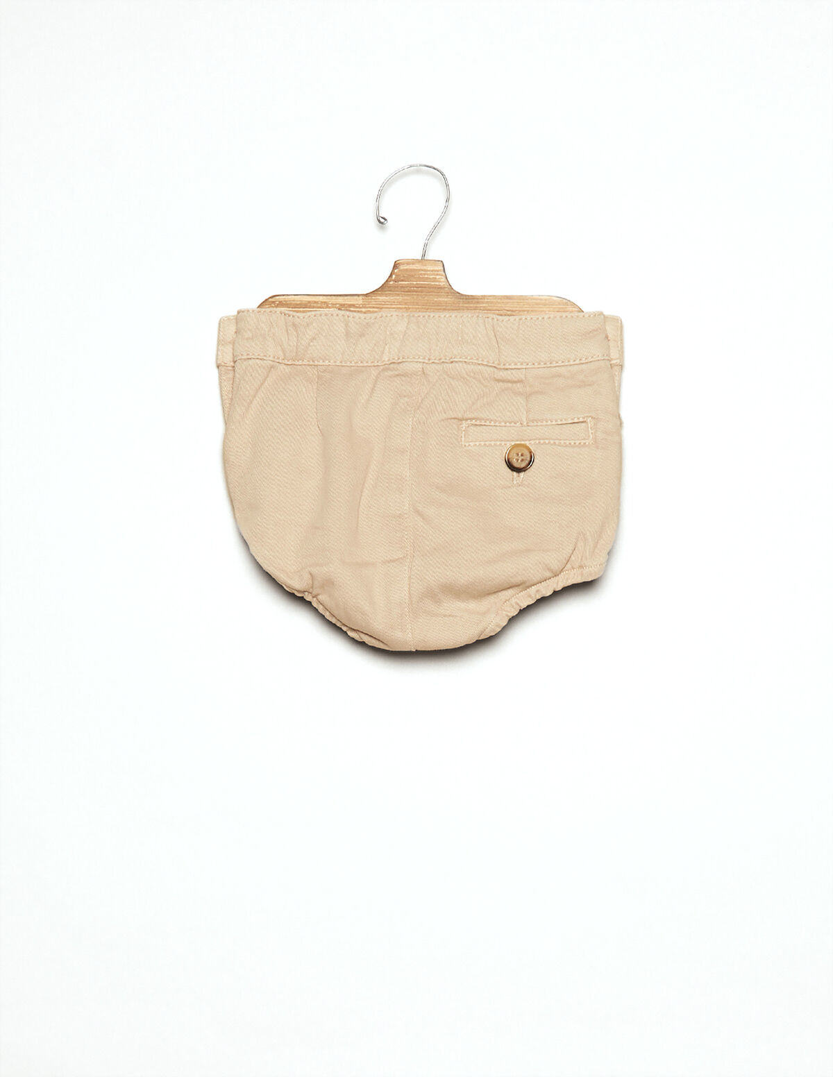 WHITE DENIM BLOOMERS