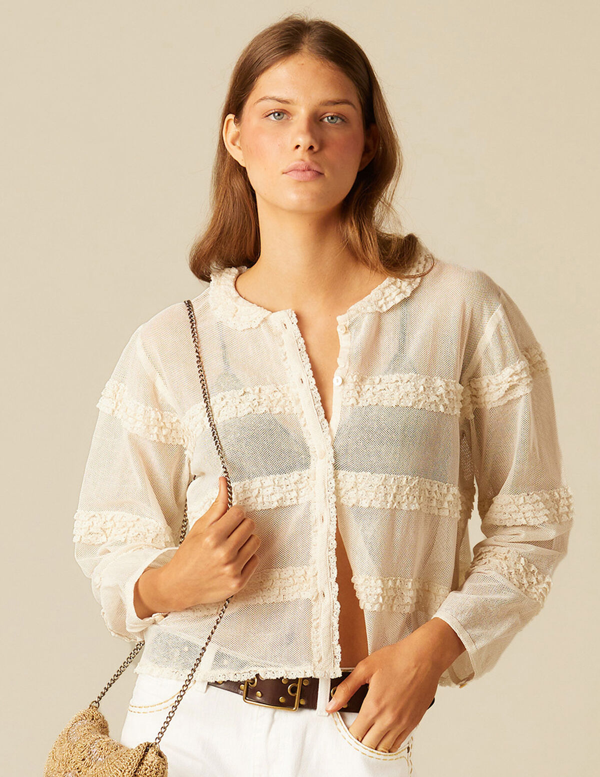 CAMISA RIZO CRUDA