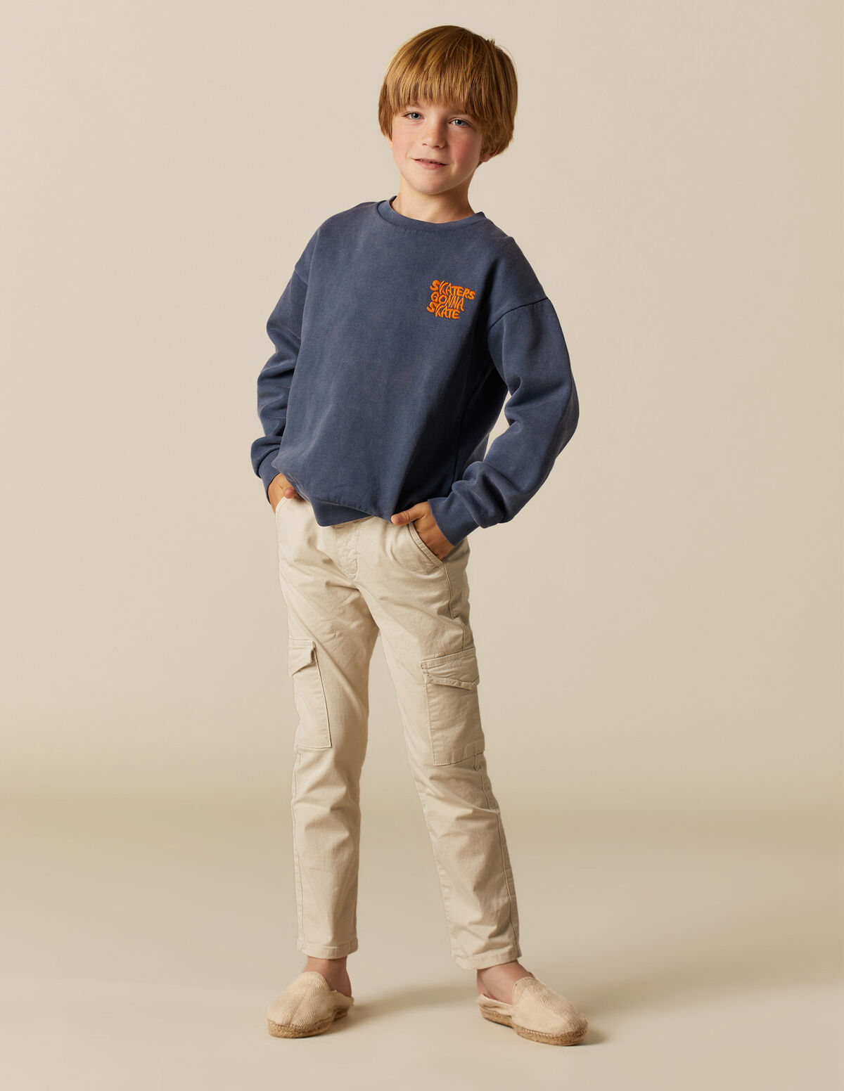 BLUE SKATE SWEATSHIRT