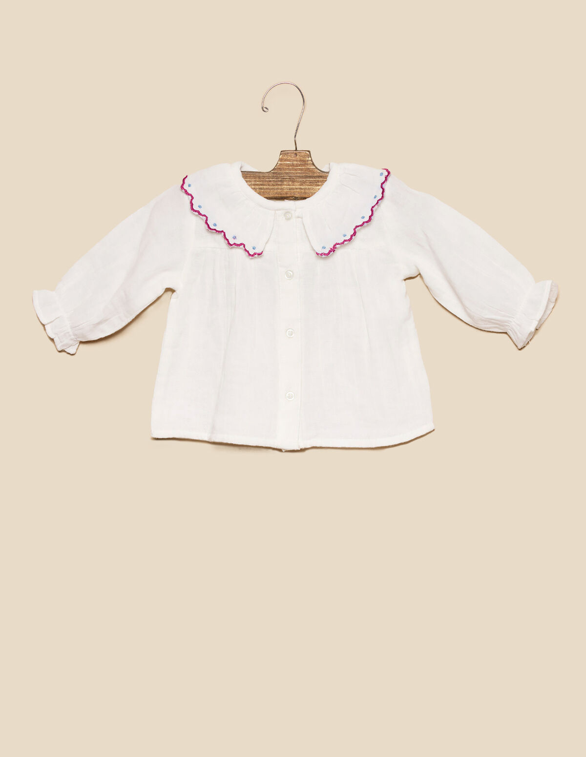 MULTICOLOUR EMBROIDERED SHIRT