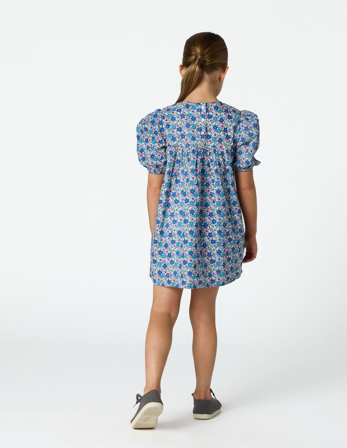 ROBE PRINT DITSY BLUE