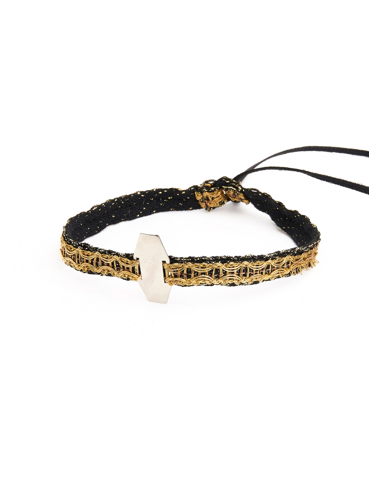 Gold octagon vintage choker - Jewellery - Nícoli