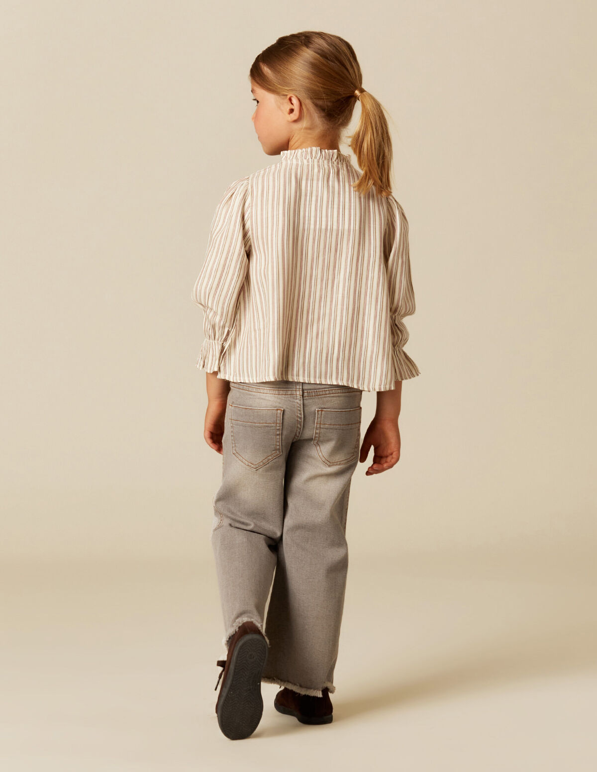 CAMISA RISCA AZUL MOSTARDA