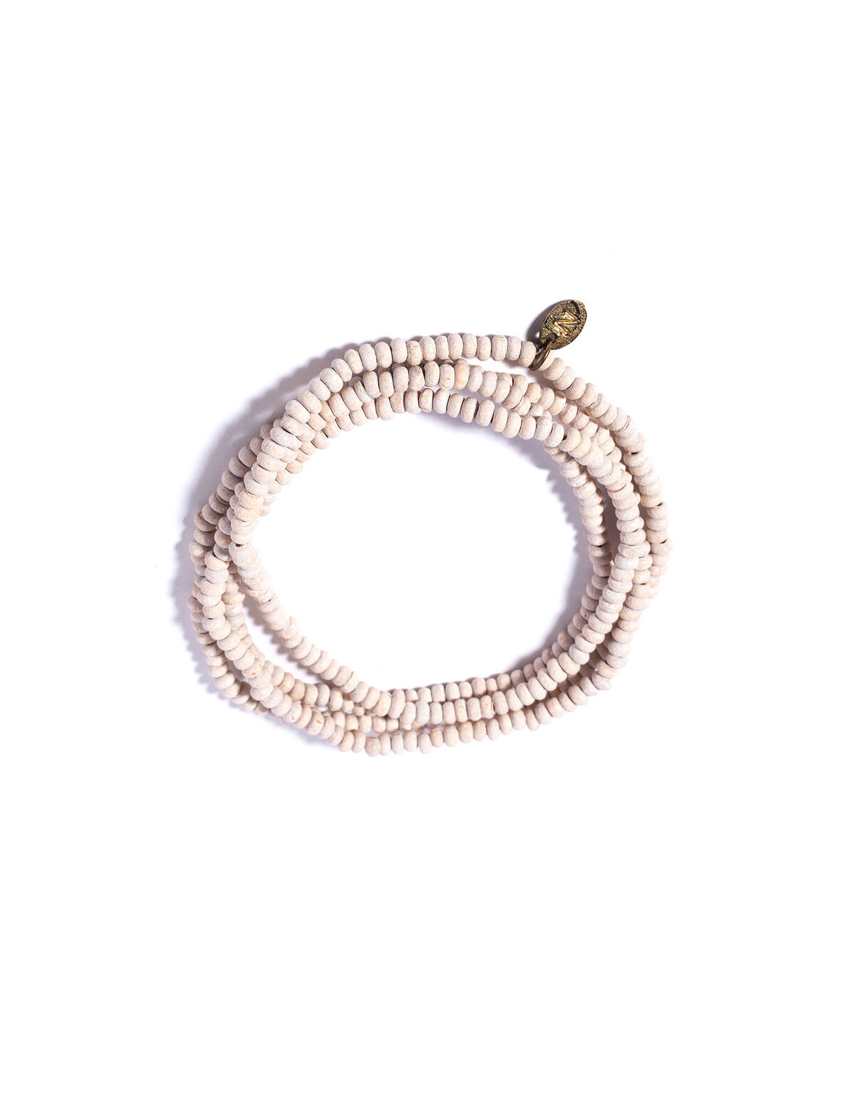 Long beaded ecru necklace - Jewelry - Nícoli