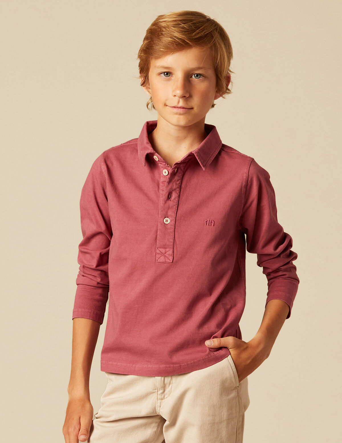 POLO « NN » INDIAN RED
