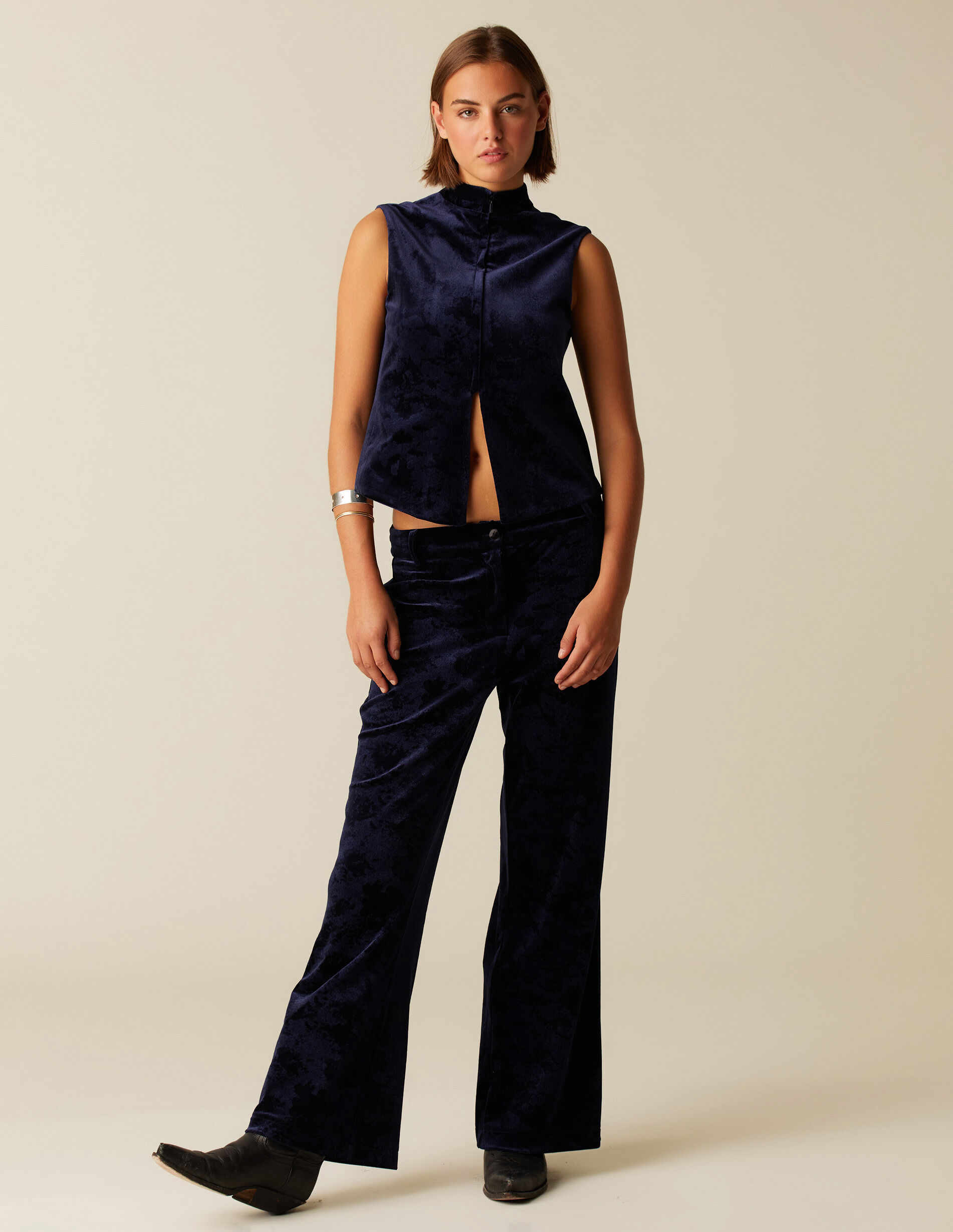Signature Dormeuil High-Twist Trousers