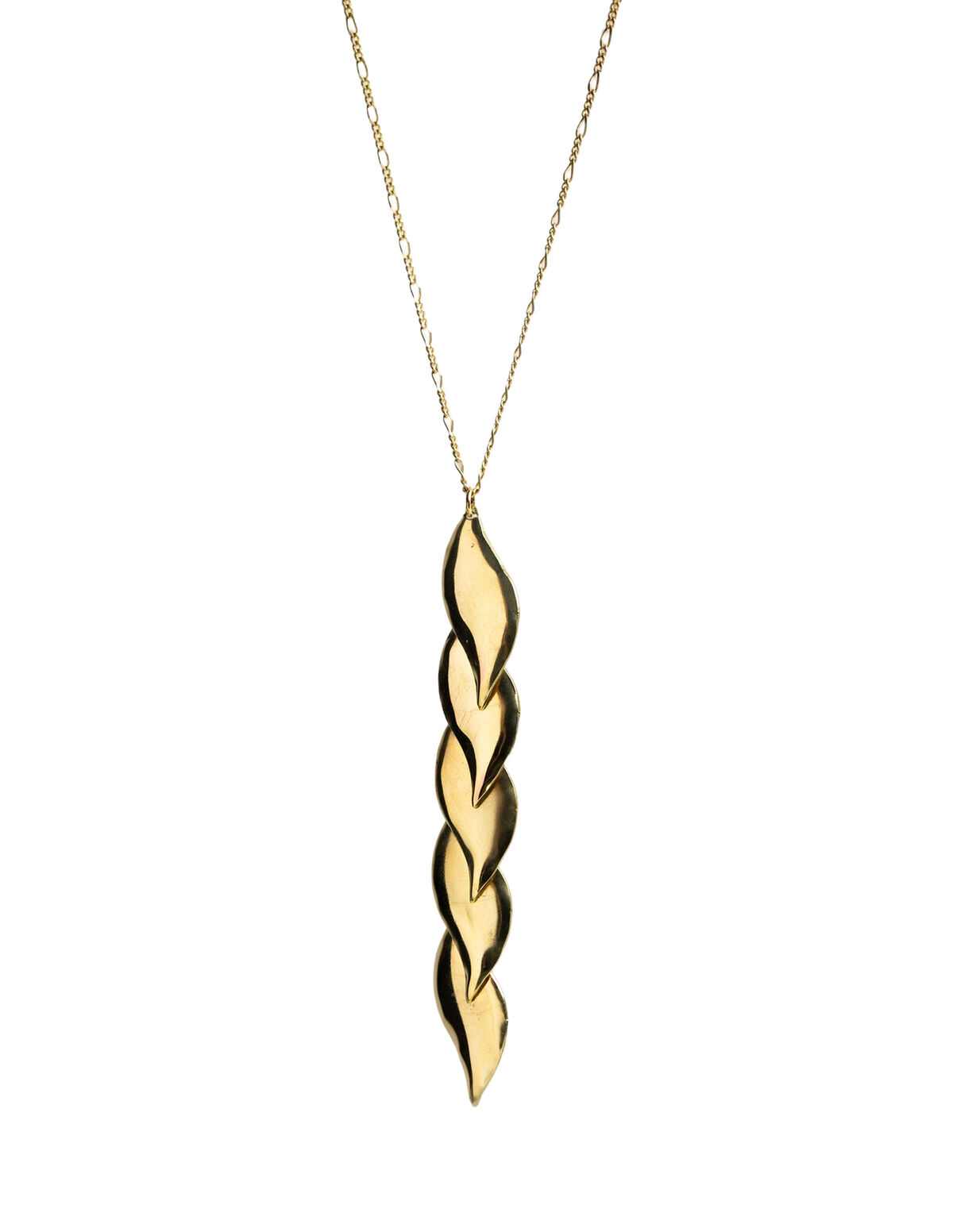 COLLAR HOJAS DORADAS