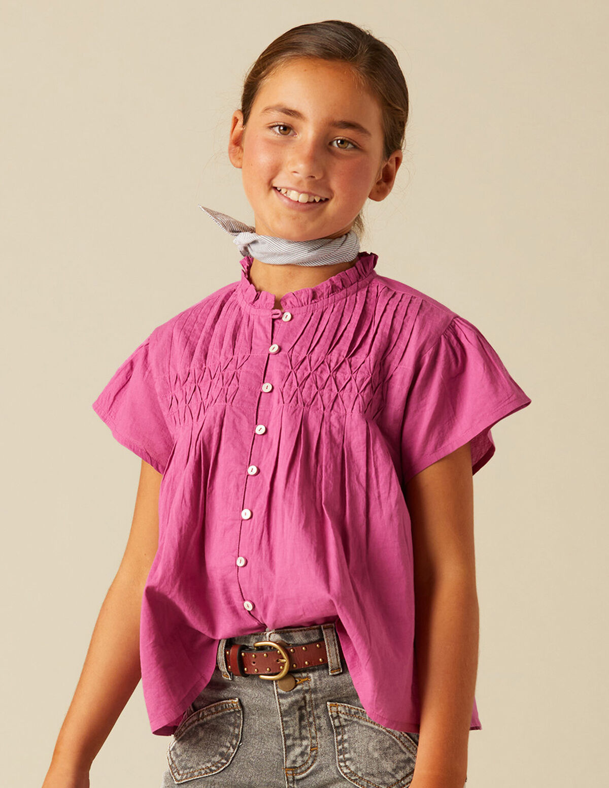 CAMISA AZUL JARETAS