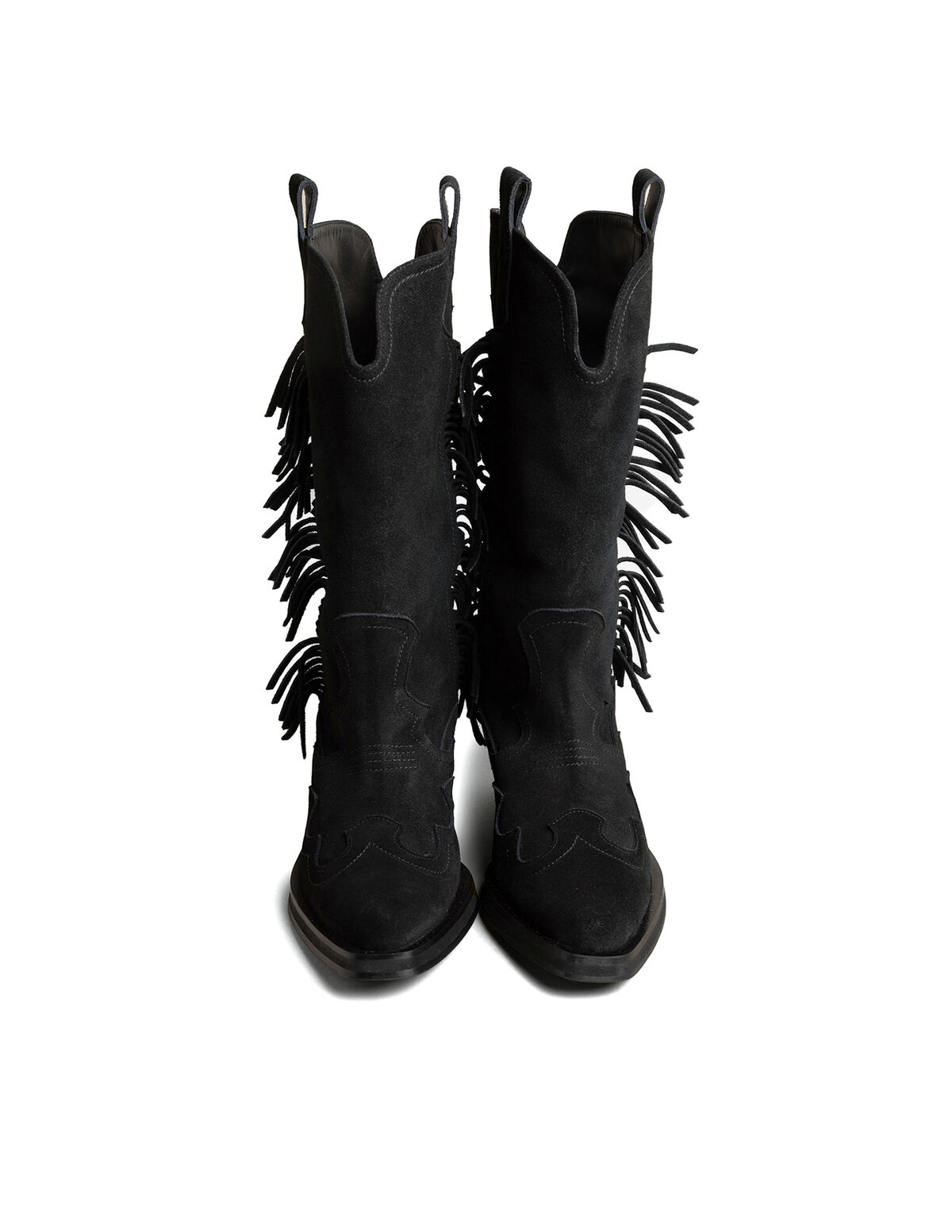 FRINGED COWBOY BOOTS