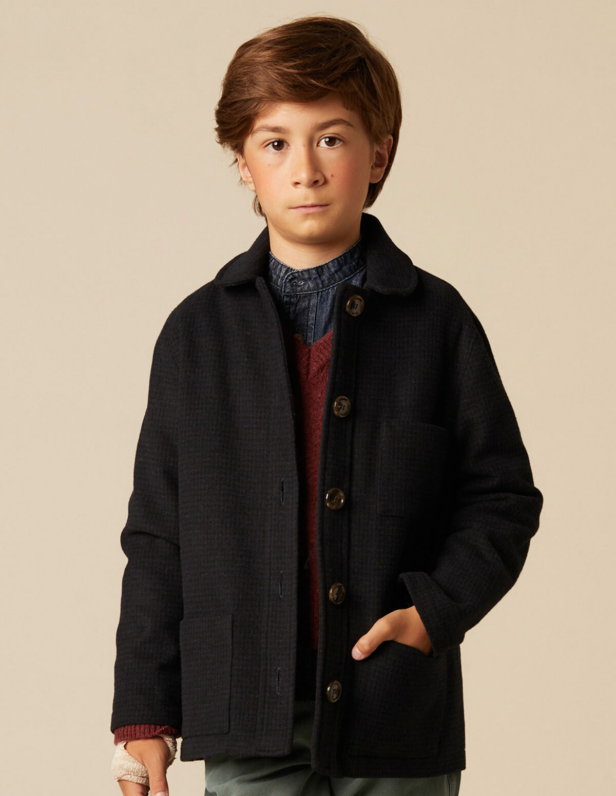 CHECKED JACKET