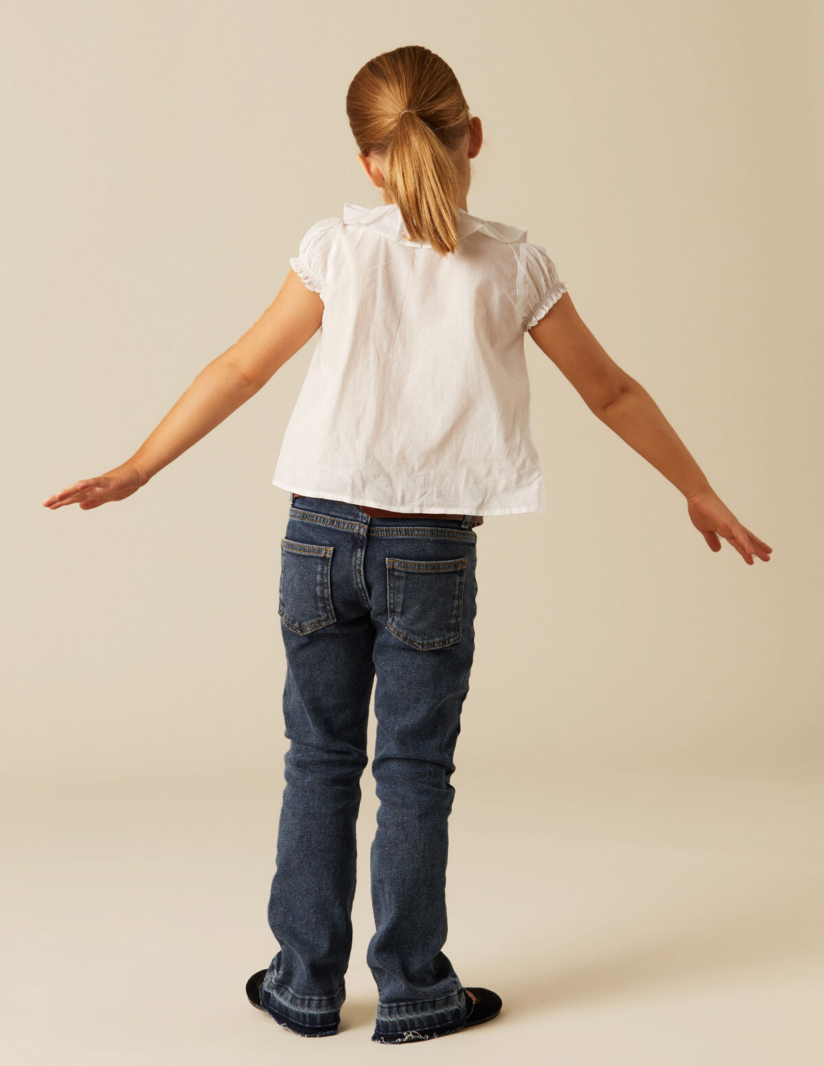 CAMISA VOLANTE JARETAS BLANCO