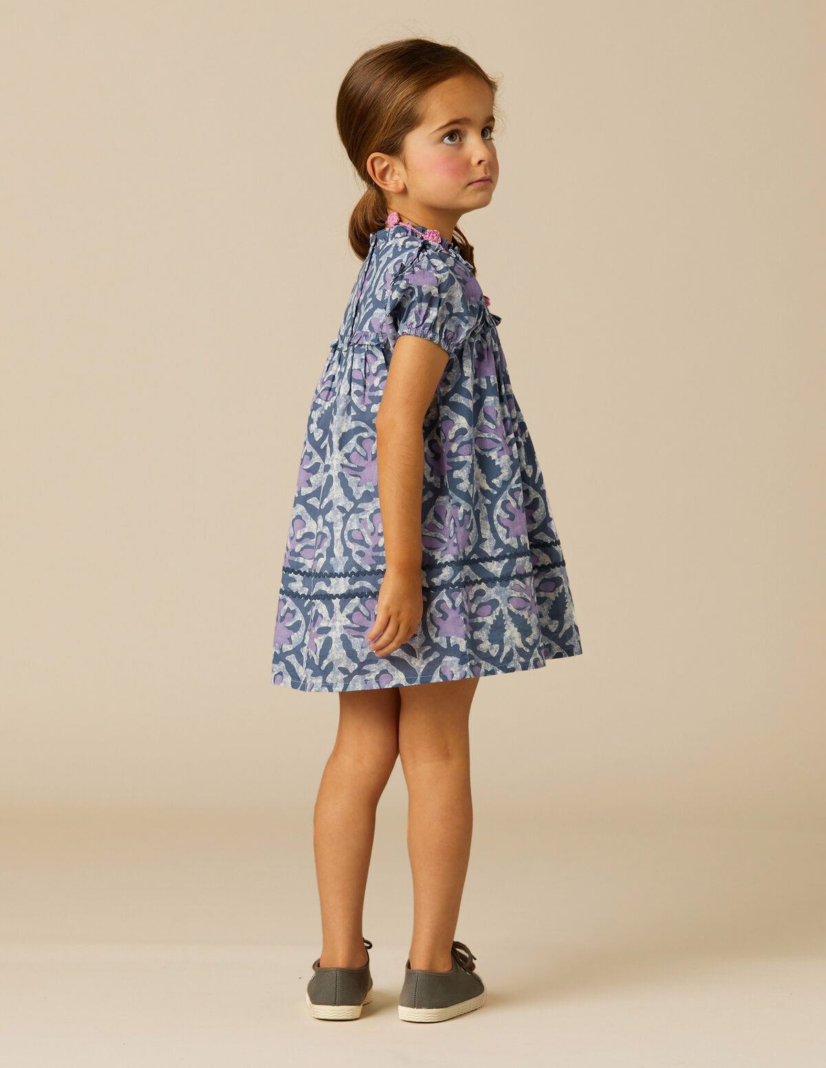 VESTIDO GARDEN AZUL
