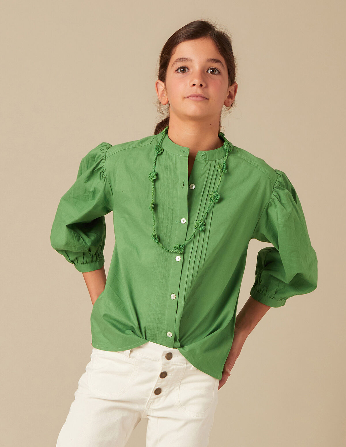 CAMISA VERDE JARETAS