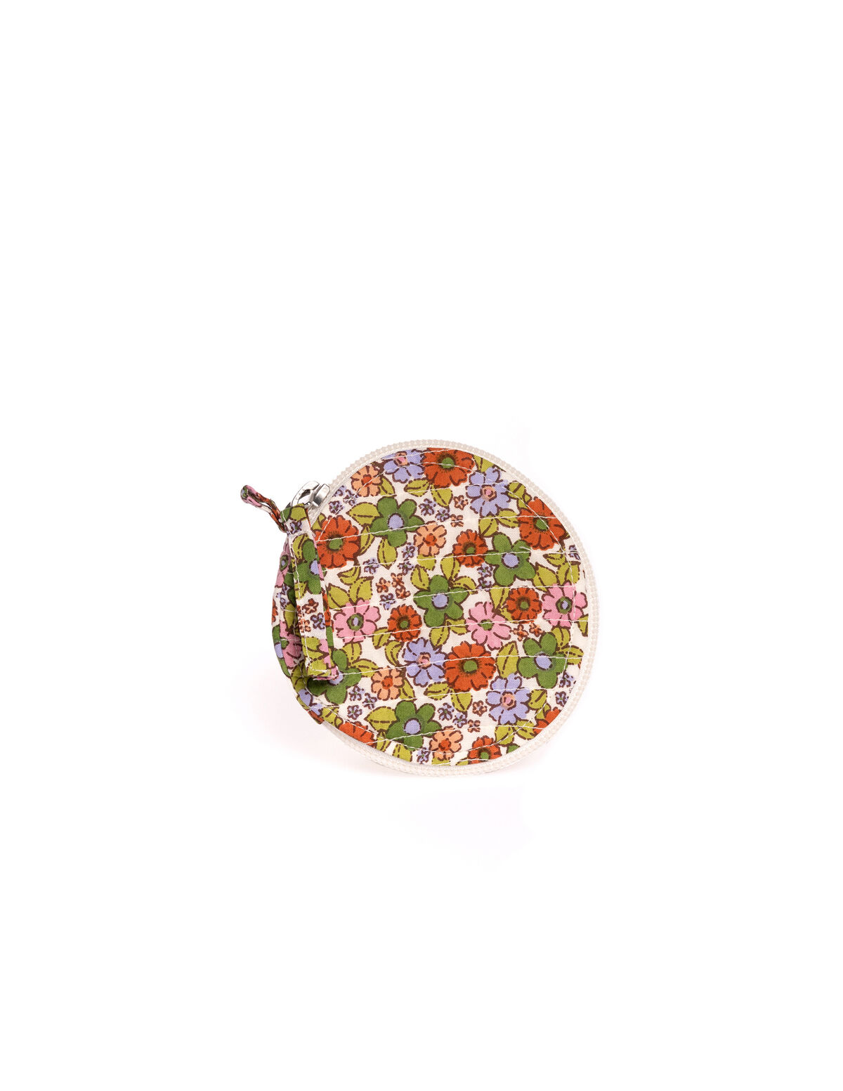 PINK FLORAL PRINT PURSE