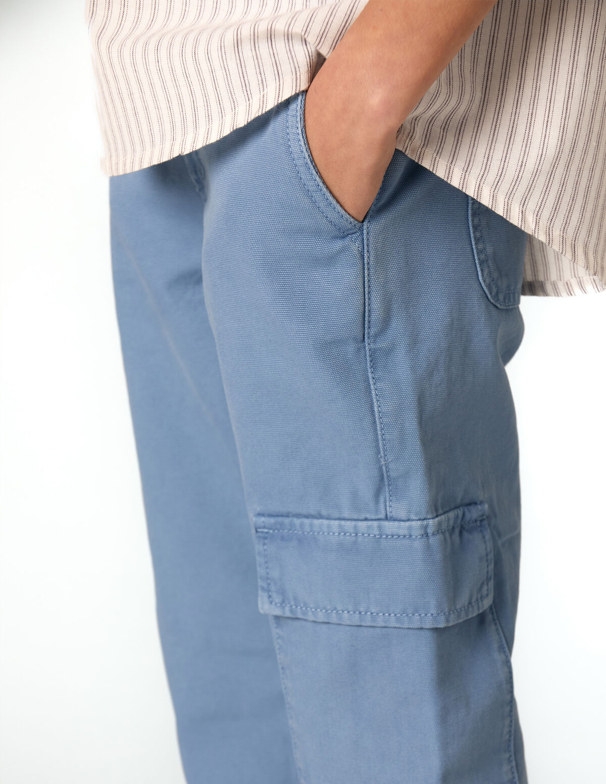 ANILINE BLUE CHINOS