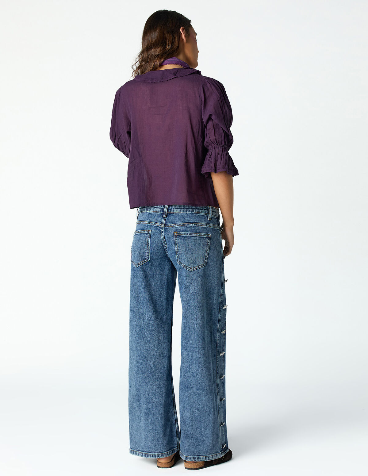 CAMISA FOLHO TUCKS ANTRACITE