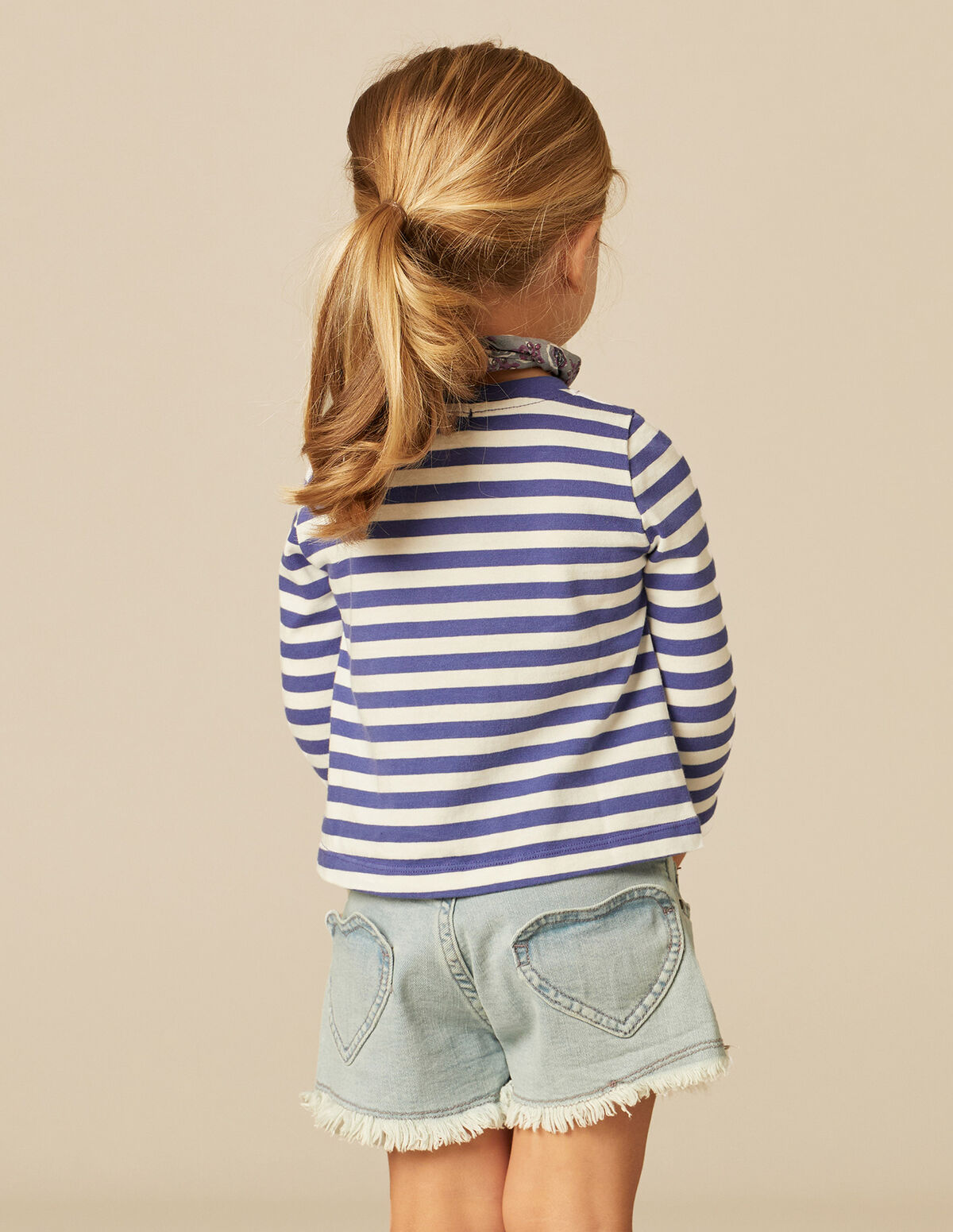 Short vaquero lavado azul claro