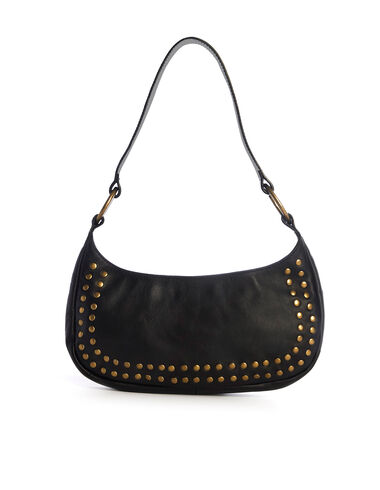 The "N" Moon Bag in black - Accessories - Nícoli