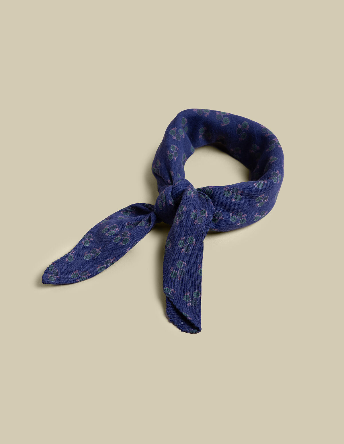 BLUE PRINT SCARF