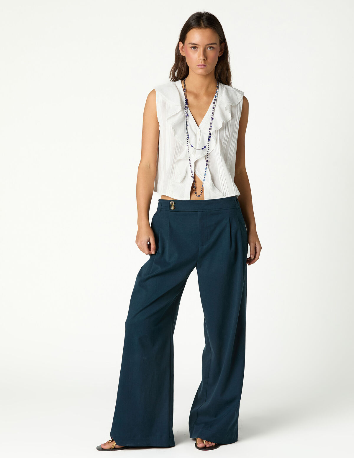 DOUBLE BUTTON TROUSERS