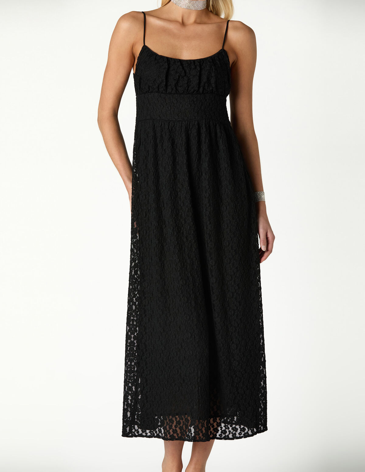 BLACK LACE DRESS