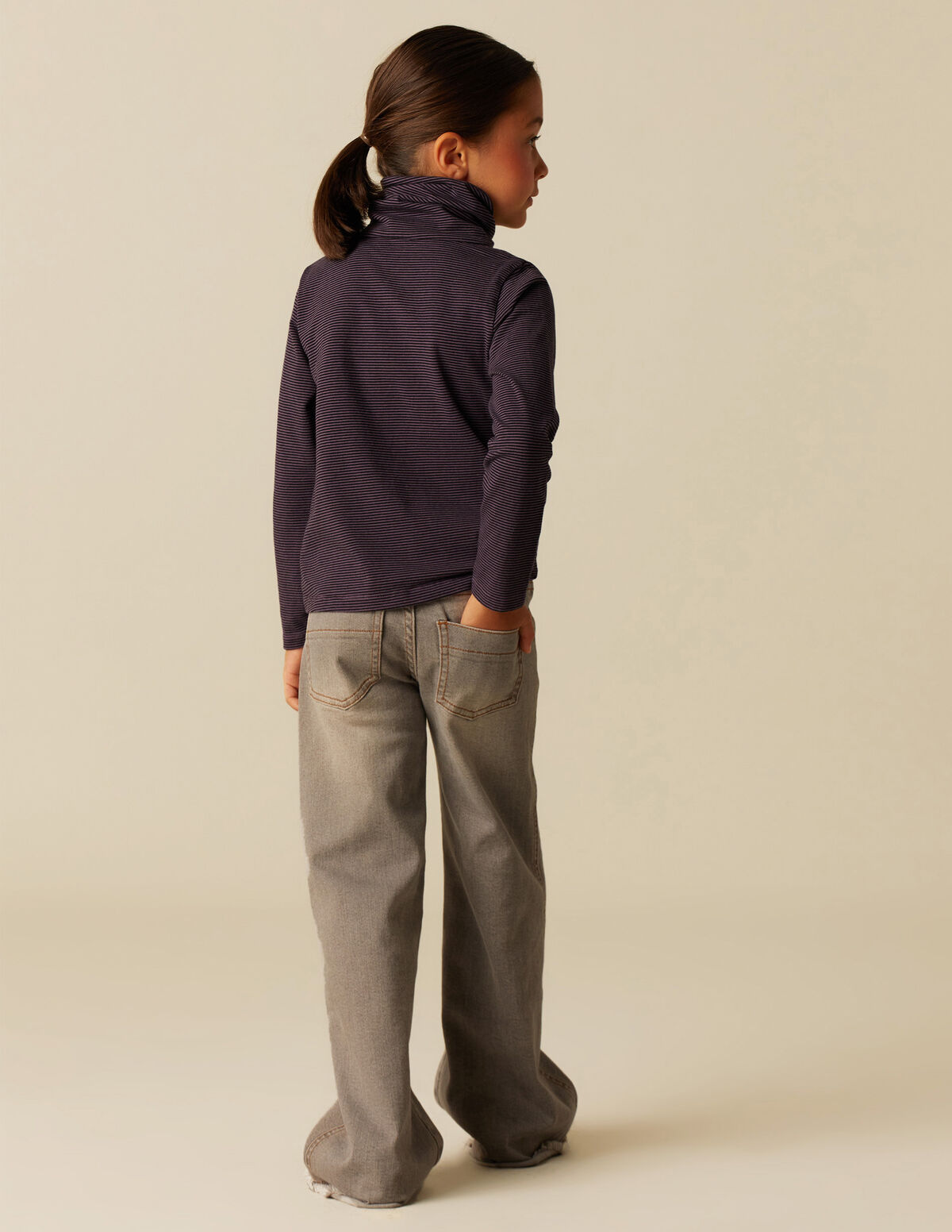 GOLA VOLTADA RISCA AZUL