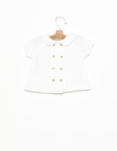 Camisa botones blanca - Camisas - Nícoli