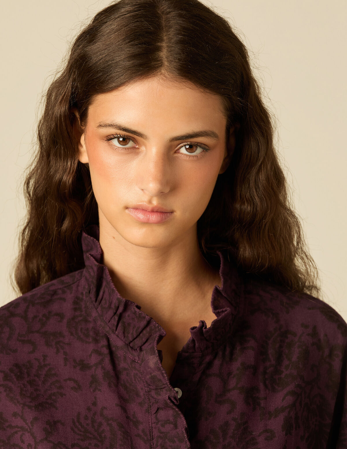 AMETHYST FLORAL SHIRT