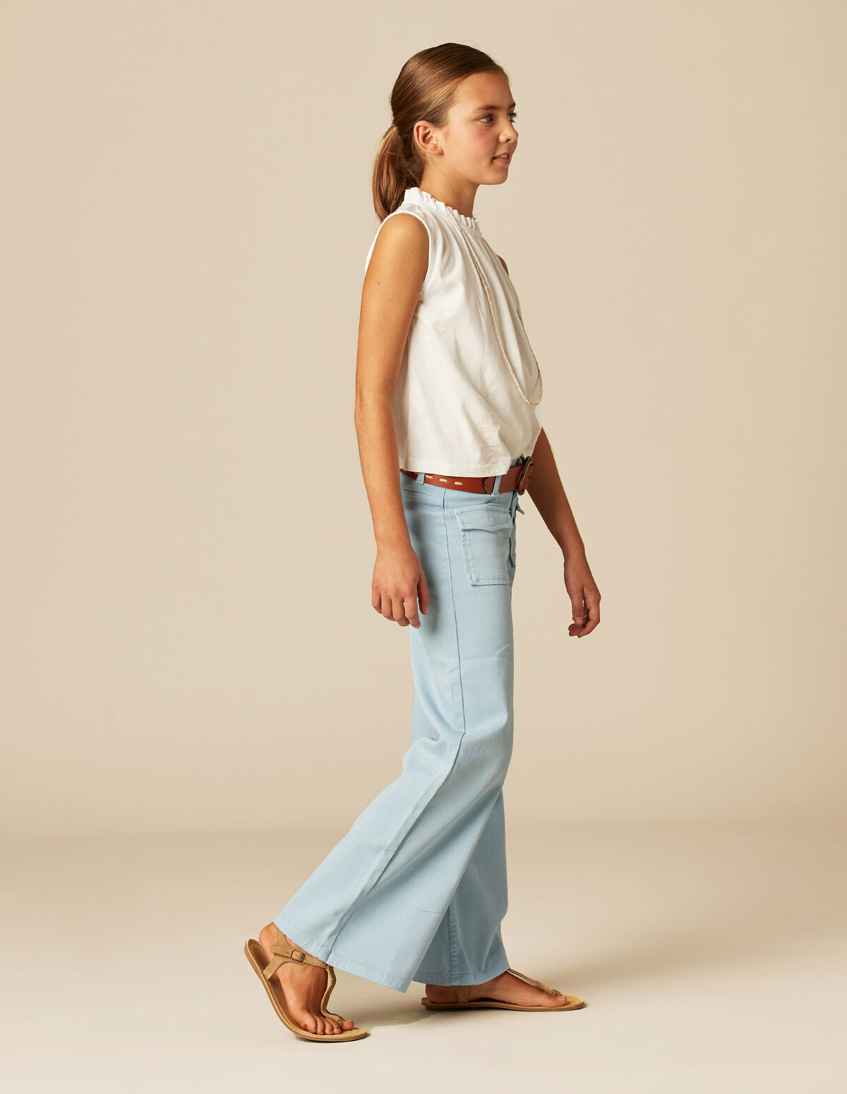 GREEN TROUSER WITH POCKETS