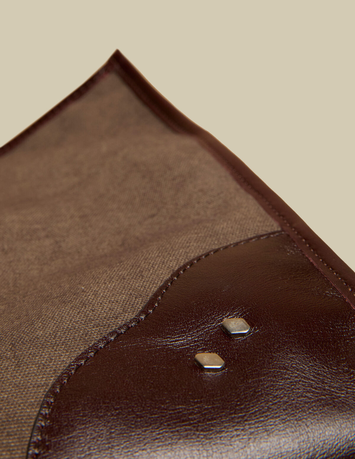 KHAKI SERGE BAG