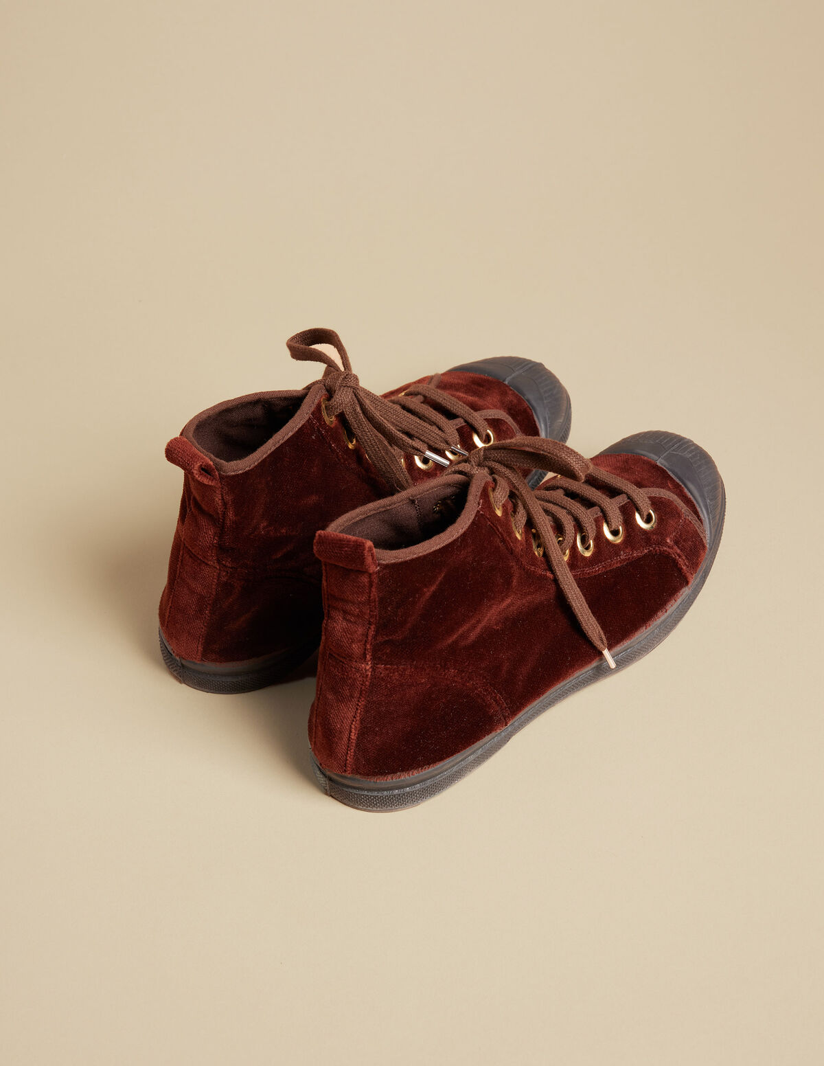 BENSIMON VELOURS MARRON