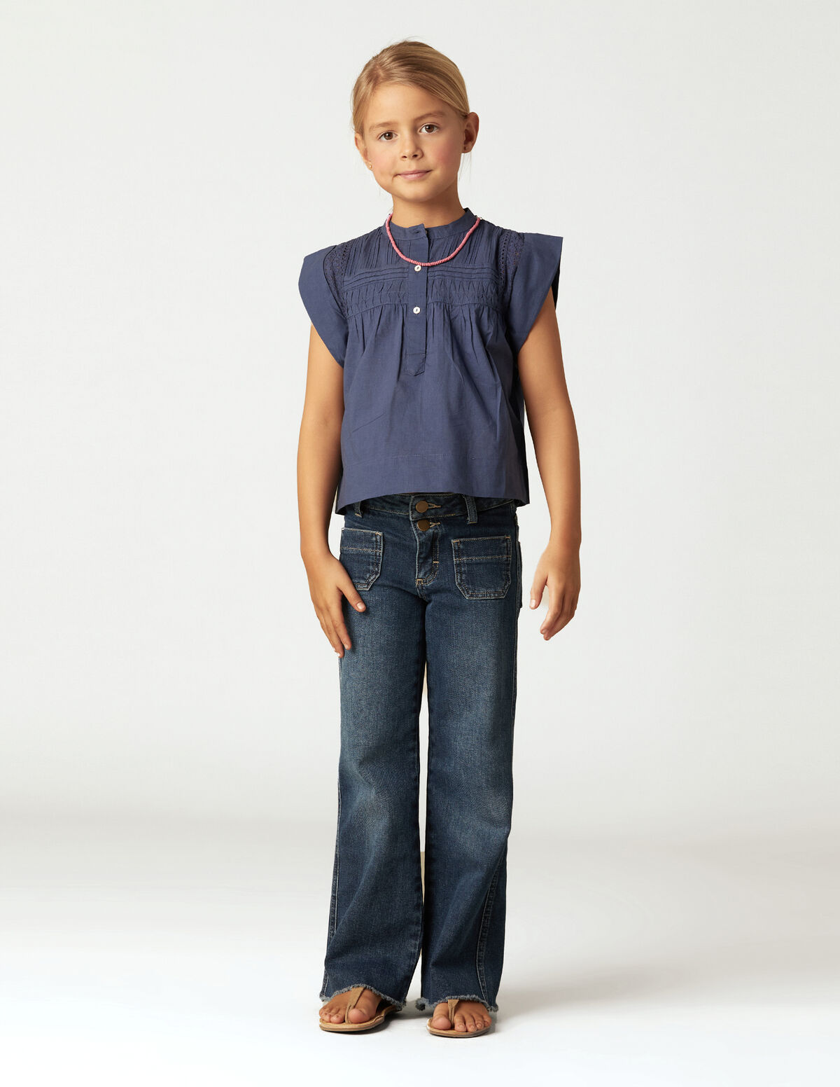 PANTALON POCHES JEAN