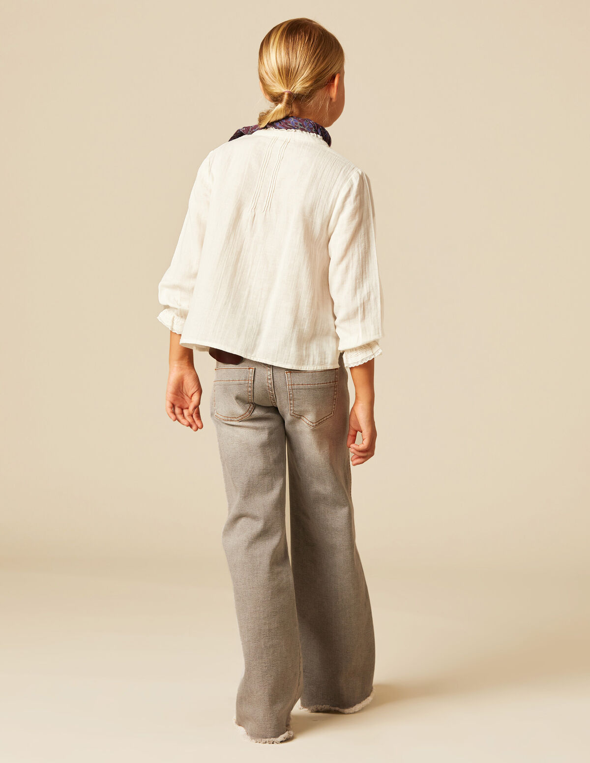Pantalón bolsillos vaquero azul