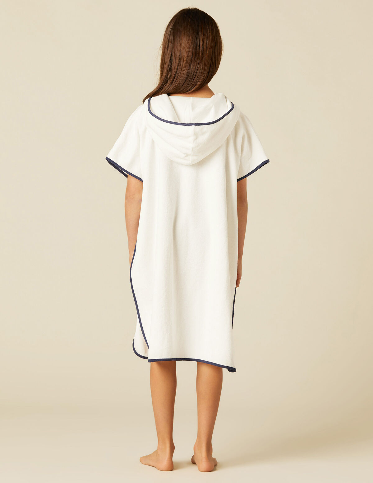 PONCHO TOALLA AZUL