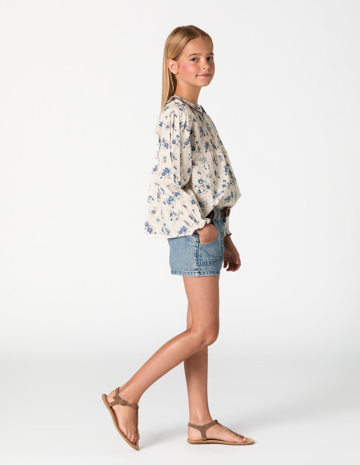 FLOWER PRINT SHIRT