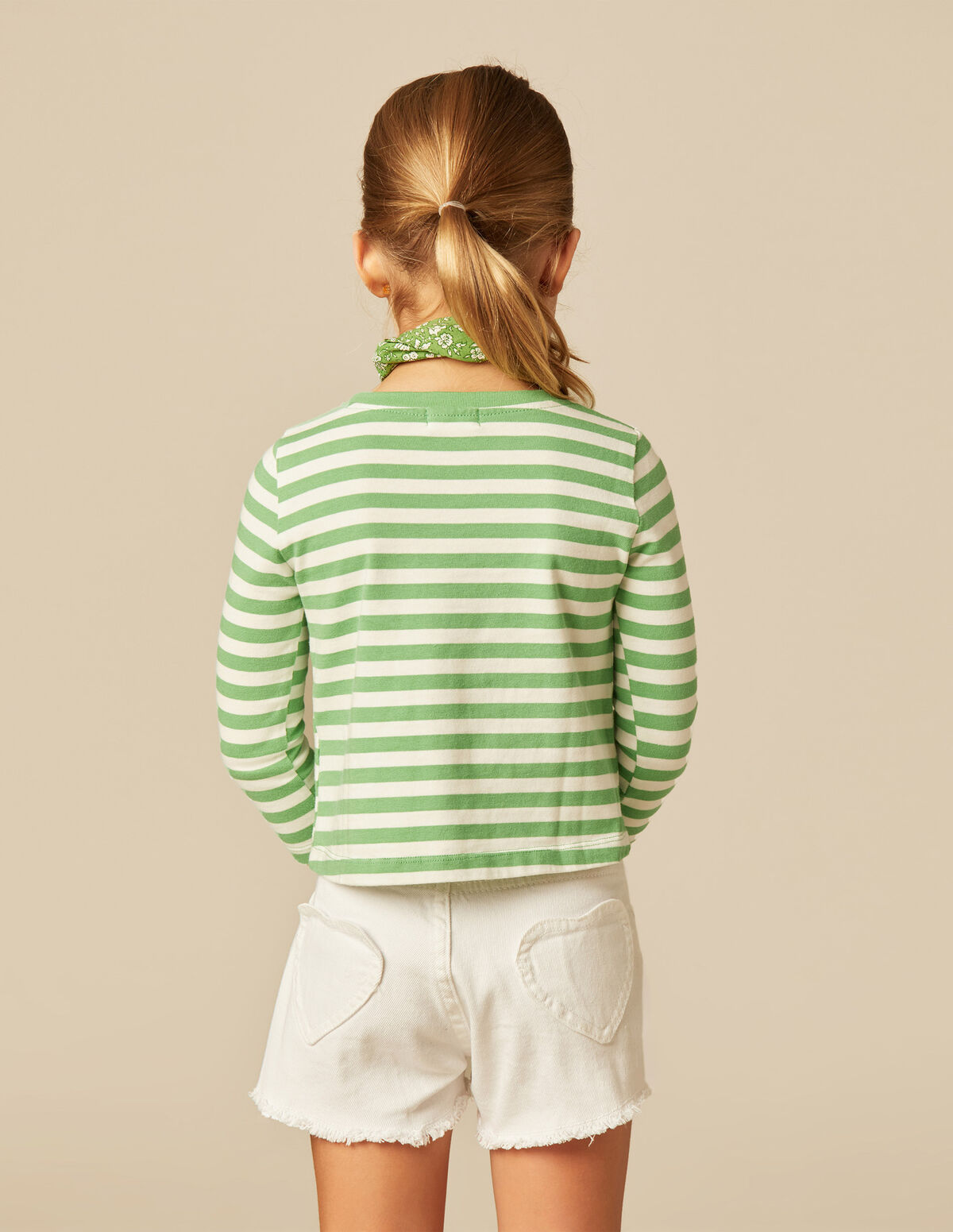 Short jean lavé bleu clair