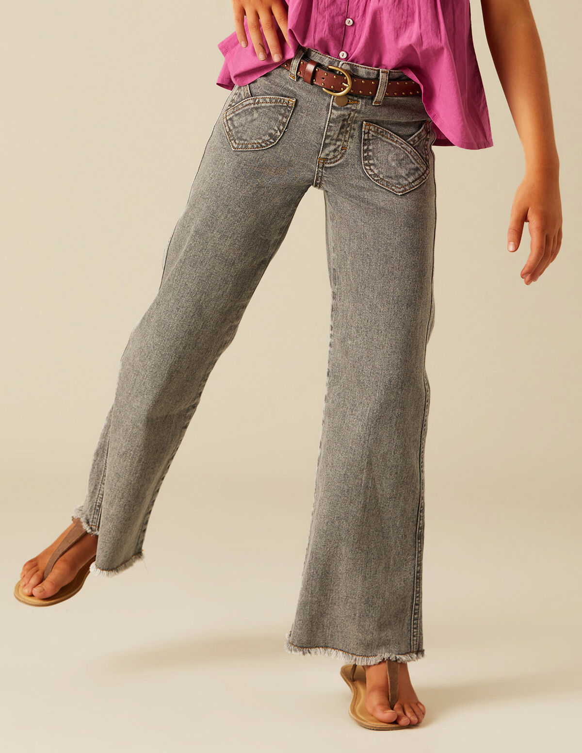 PANTALÓN BOLSILLO CRUZADO AZUL