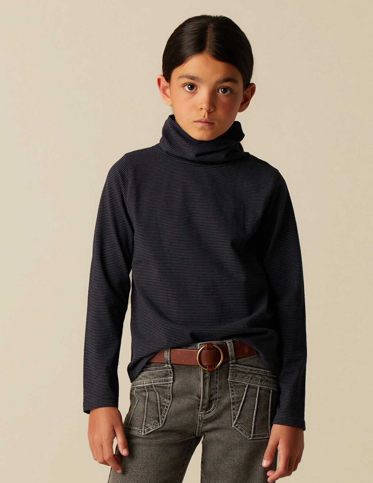 GOLA VOLTADA RISCA AZUL