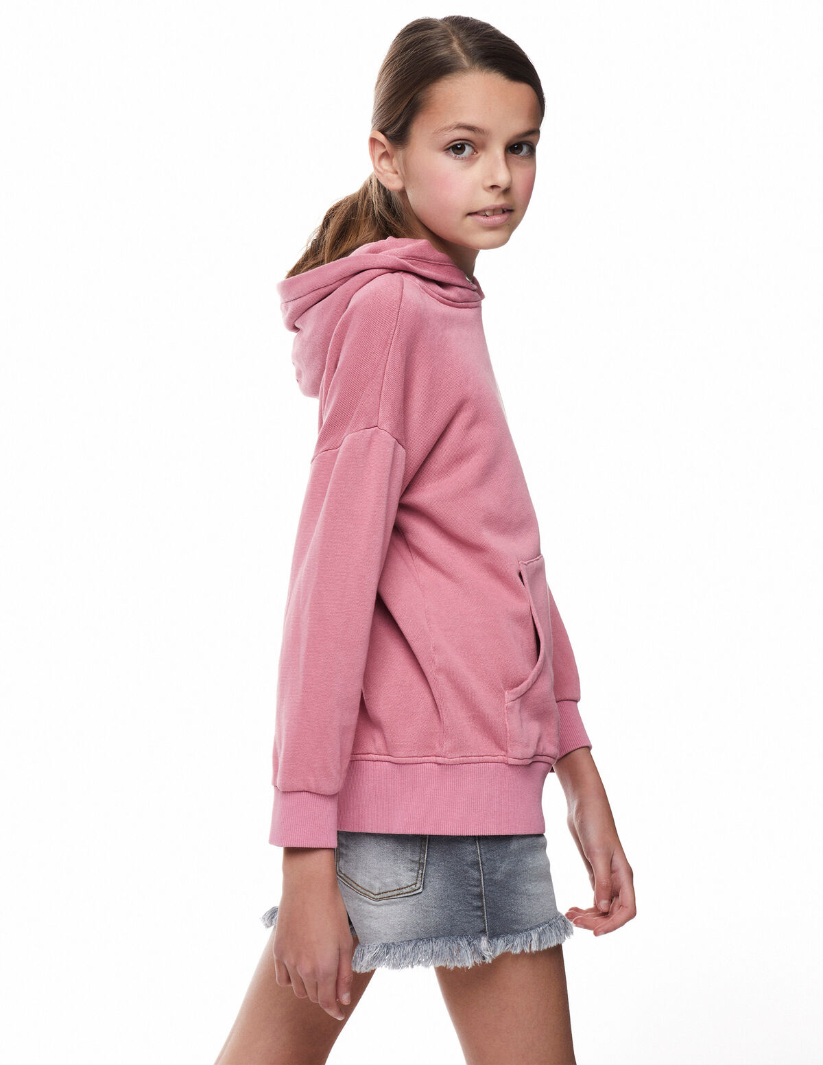 Blue palm tree hoodie