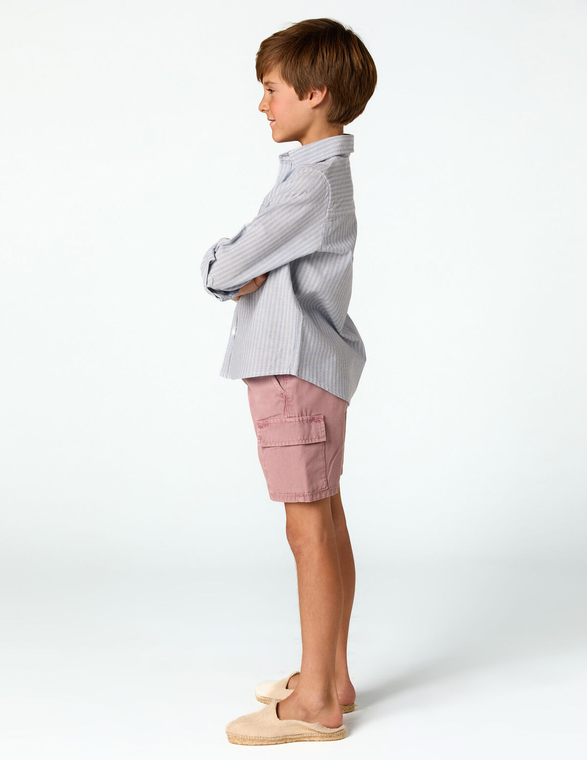 IRON GREY CARGO SHORTS