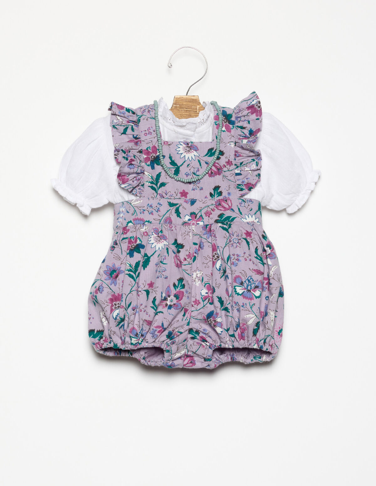 SMOKE PRINT PLAYSUIT