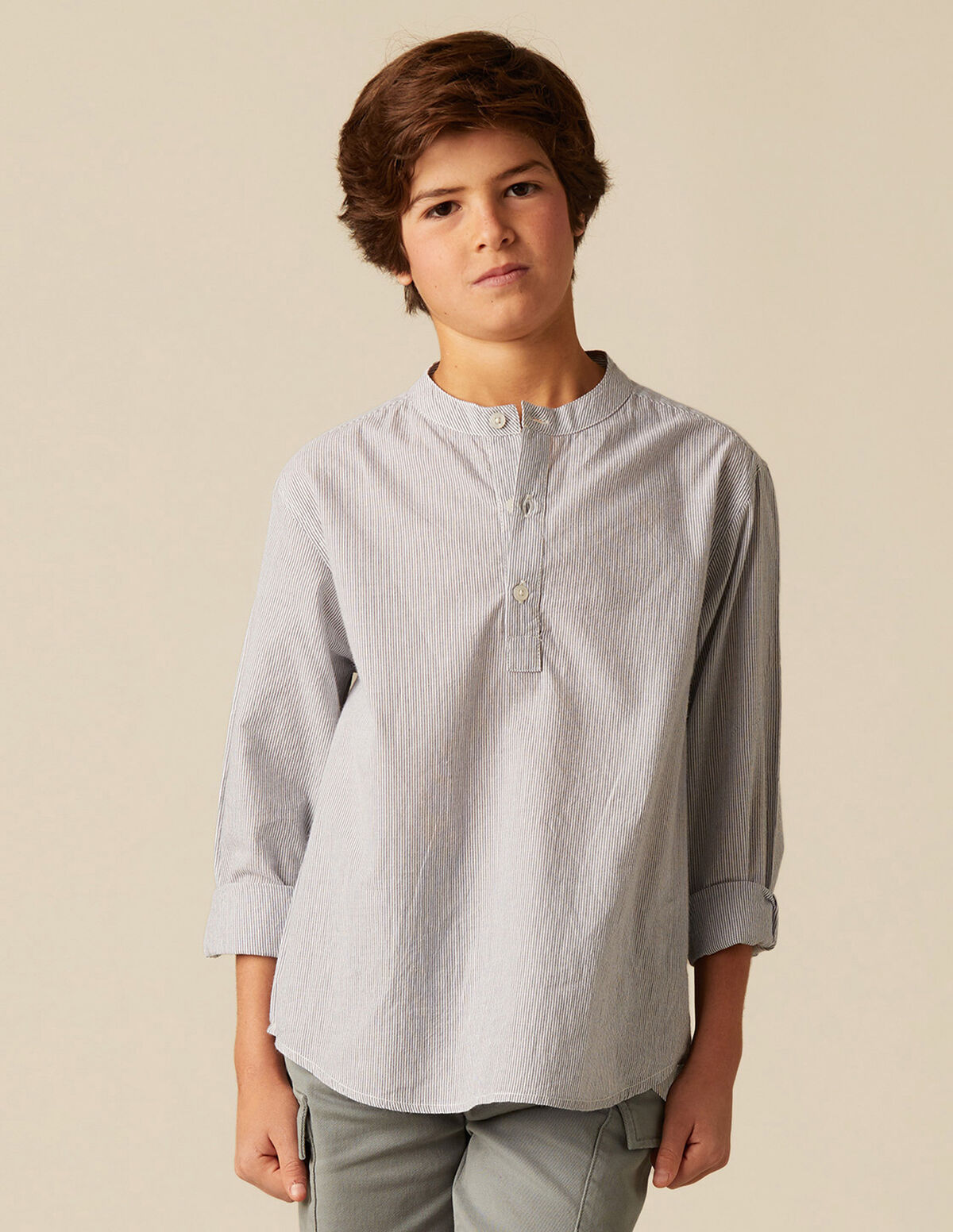 CAMISA MIL RISCAS AZUL