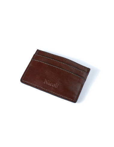 Brown card holder - View all > - Nícoli