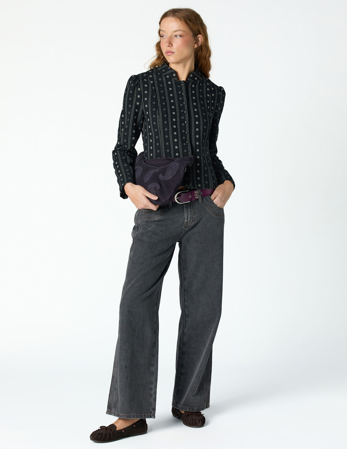 ANTHRACITE DOUBLE STITCH JEANS