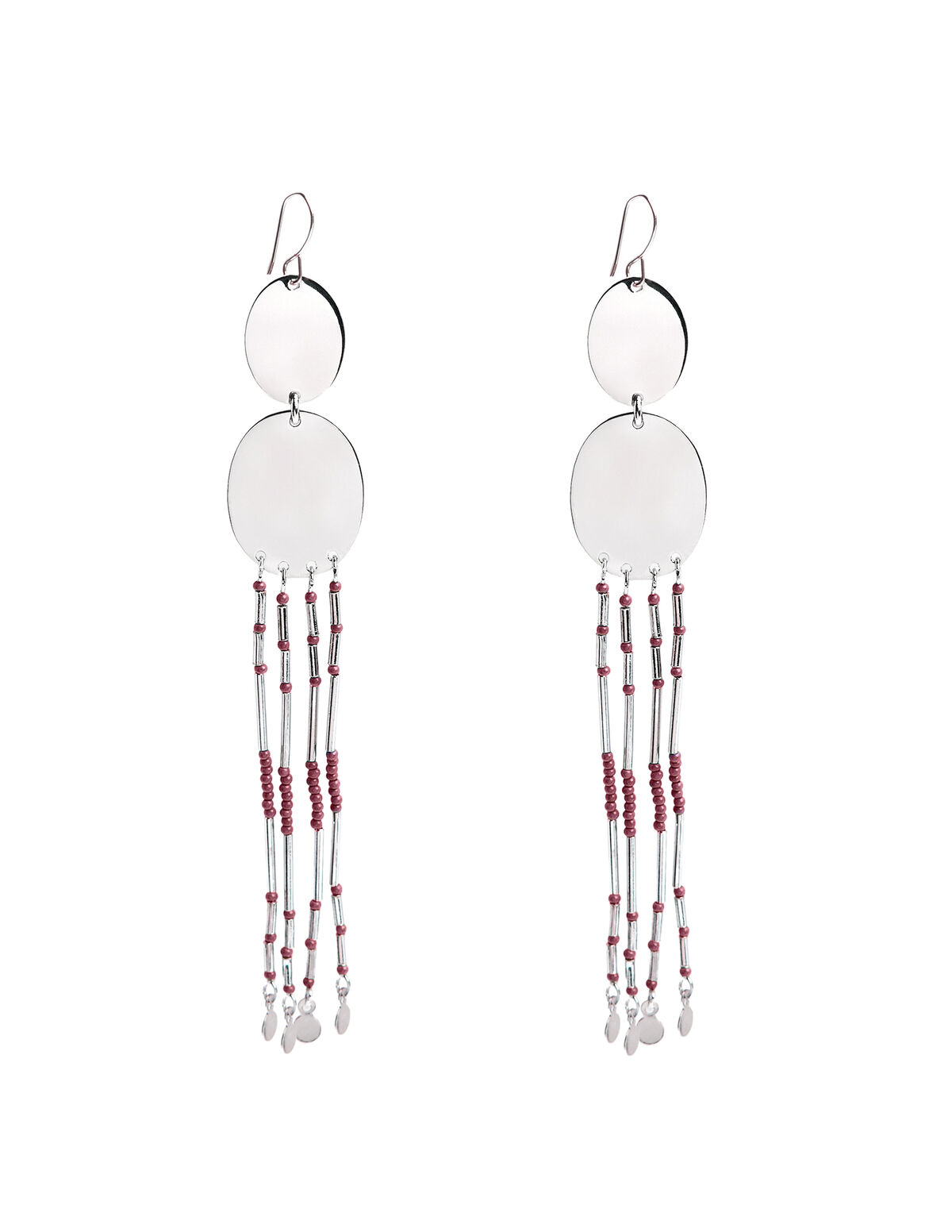 SQUARE BLUE EARRINGS 