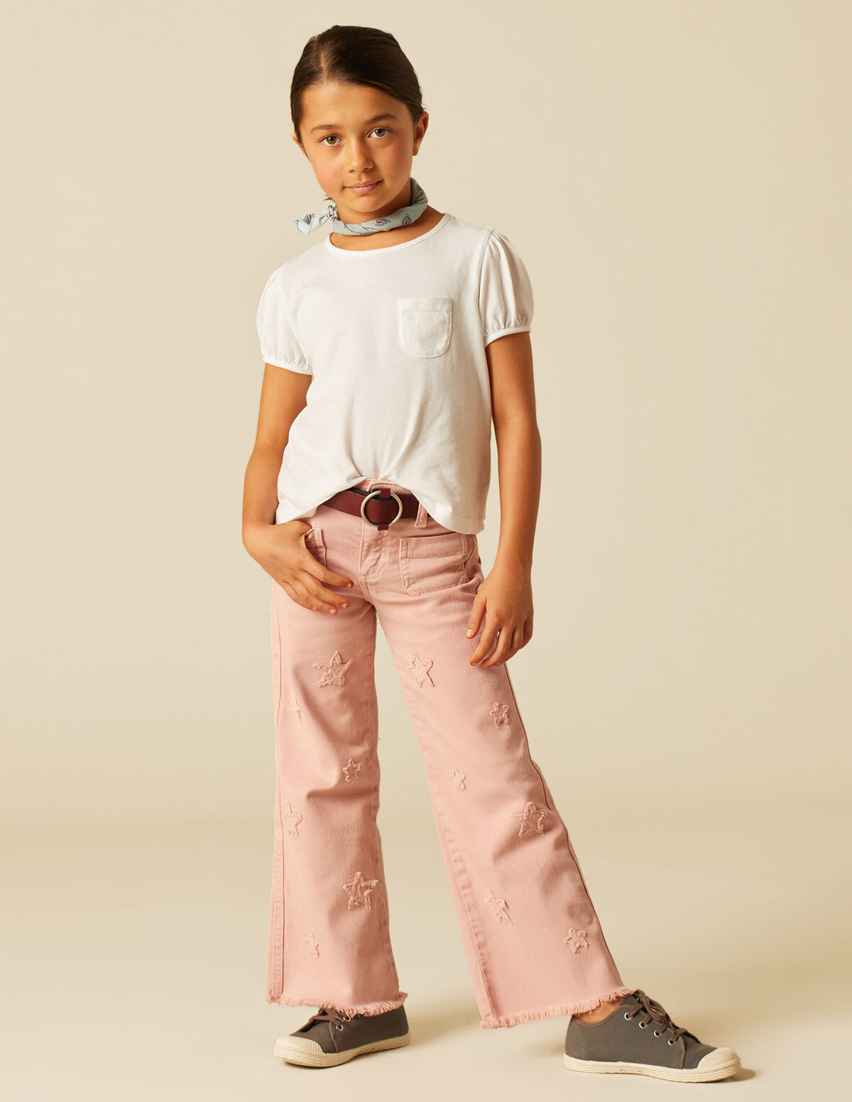PANTALÓN ROSA ESTRELLAS
